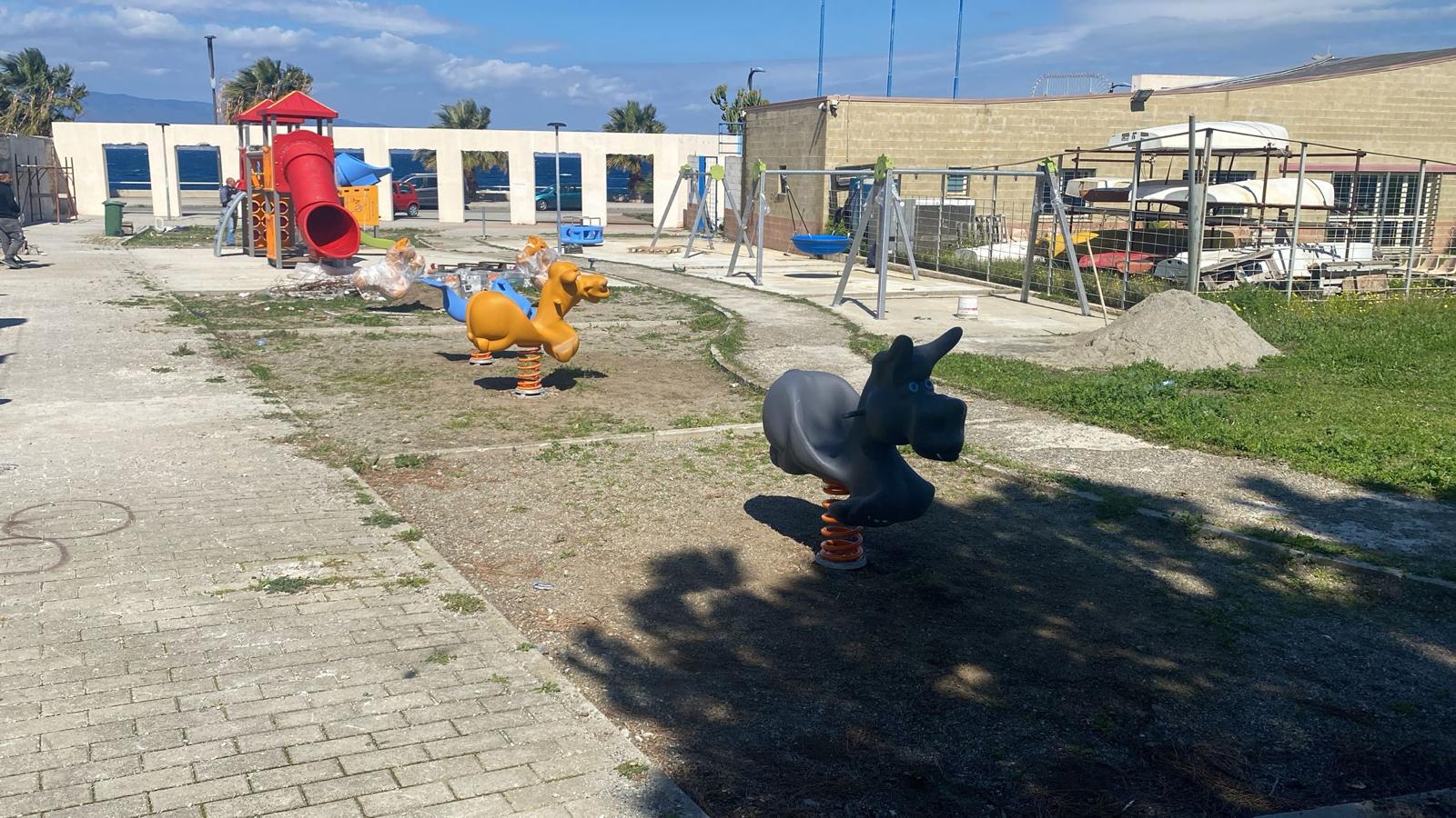 giostre vandalizzate pellaro 1