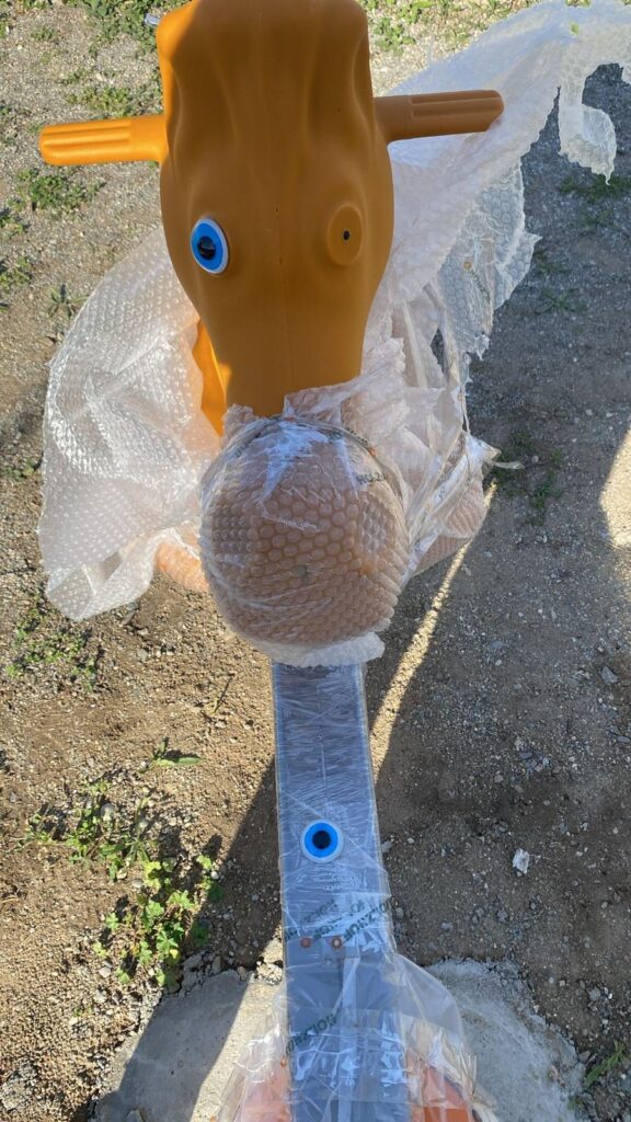 giostre vandalizzate pellaro