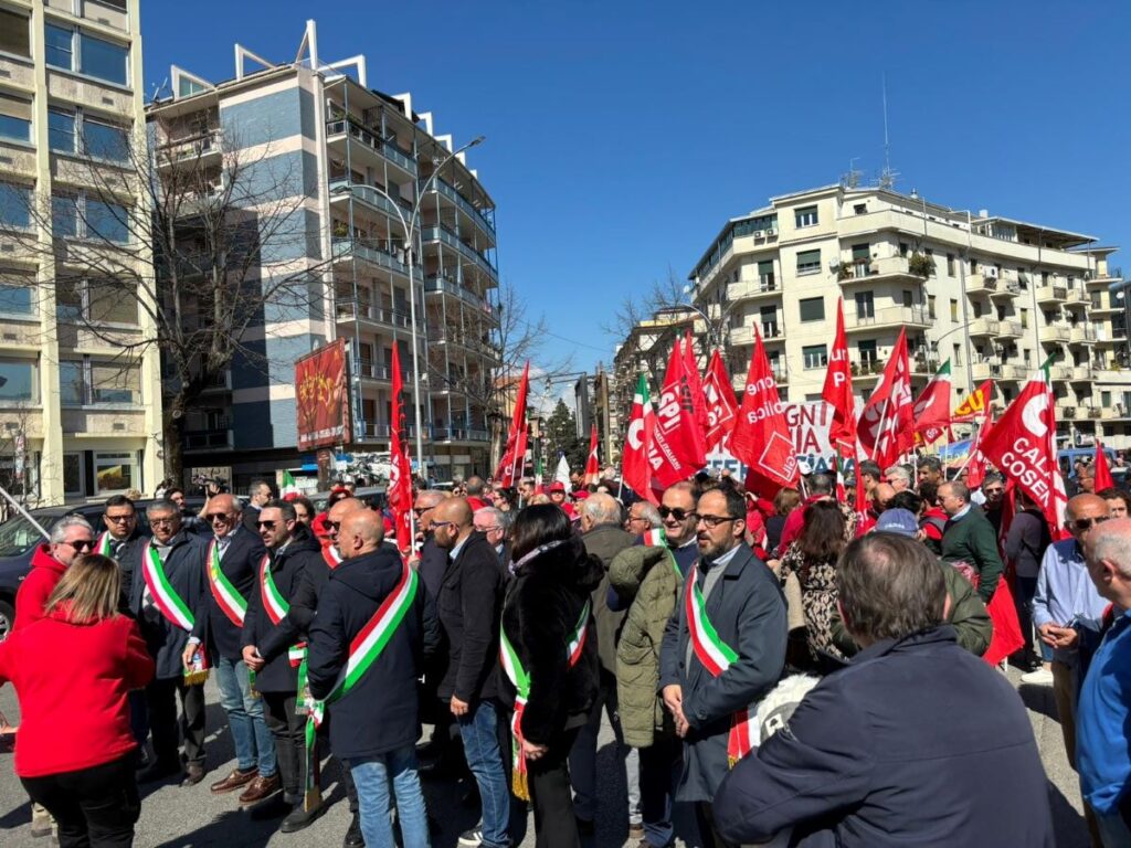 manifestazione autonomia cosenza
