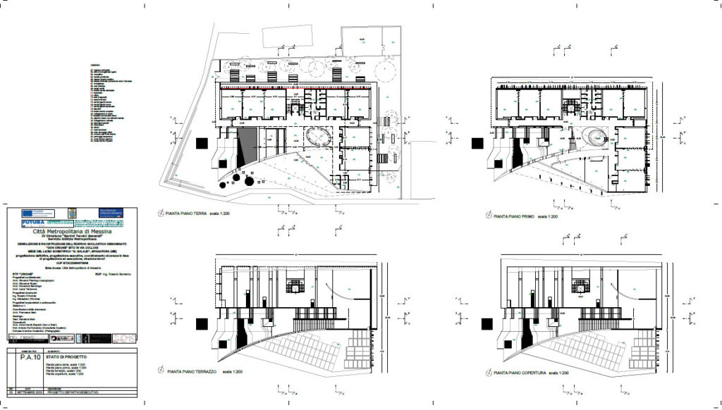 pianta-piano-terra-piano-primo-liceo spadafora