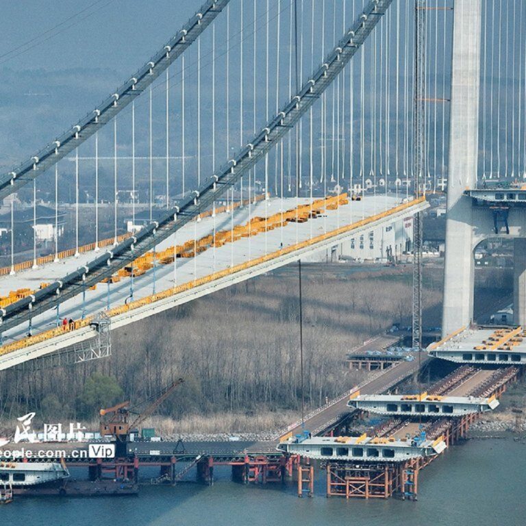 progetto Longtan Yangtze River Bridge
