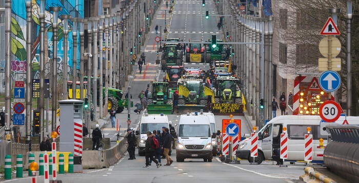 protesta agricoltori