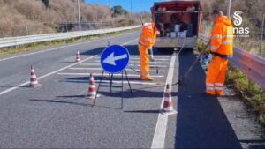 rifacimento strisce autostrada