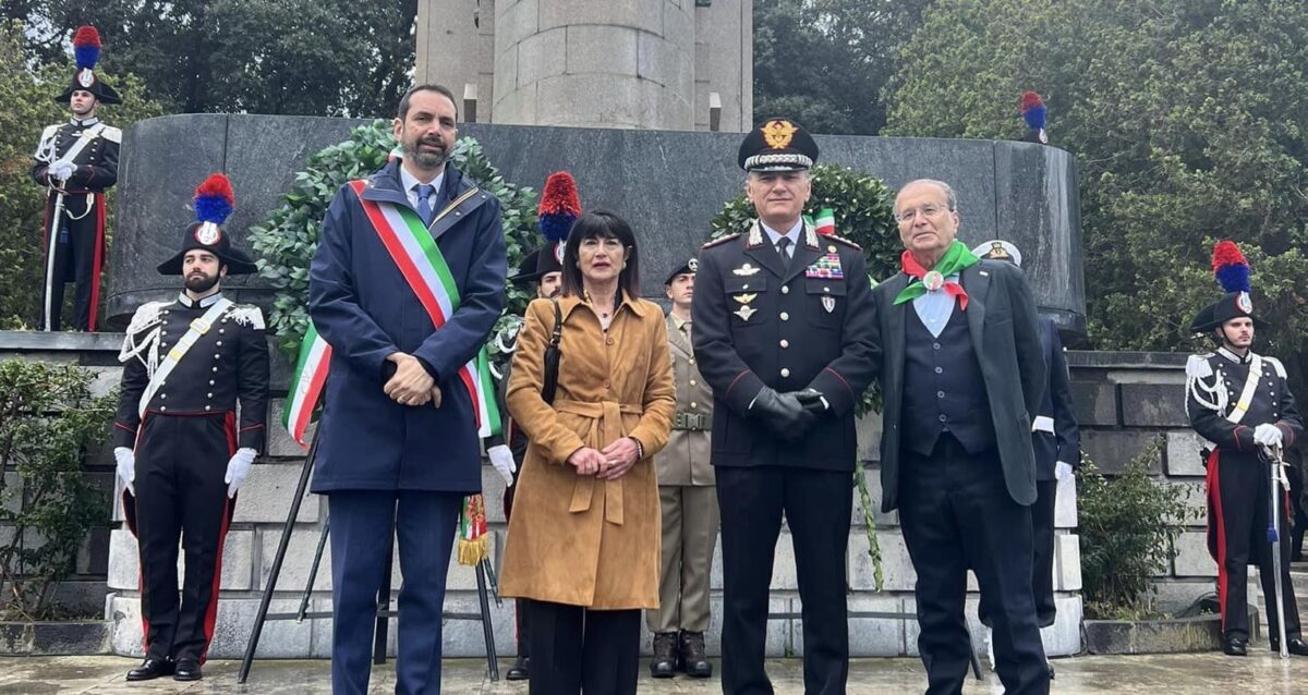 Messina, la celebrazione del 25 Aprile a piazza Unione Europea