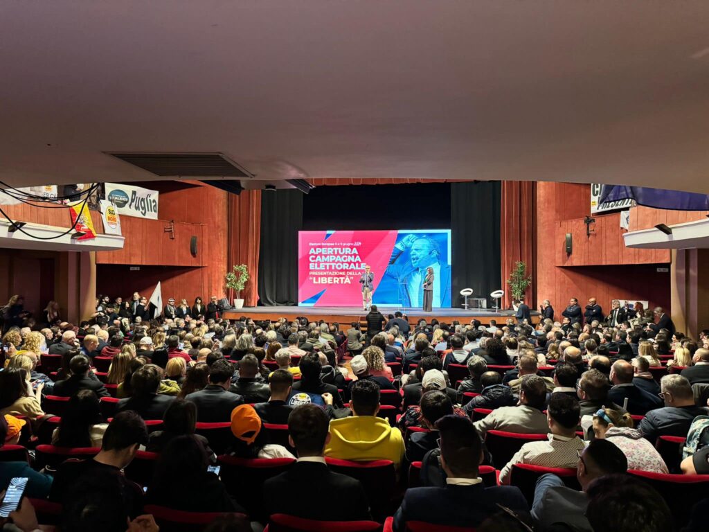 De Luca apertura campagna elettorale europee