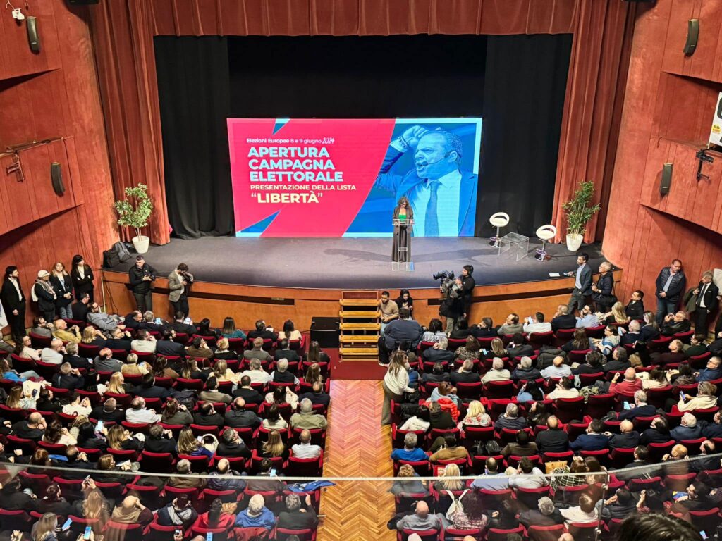 De Luca apertura campagna elettorale europee