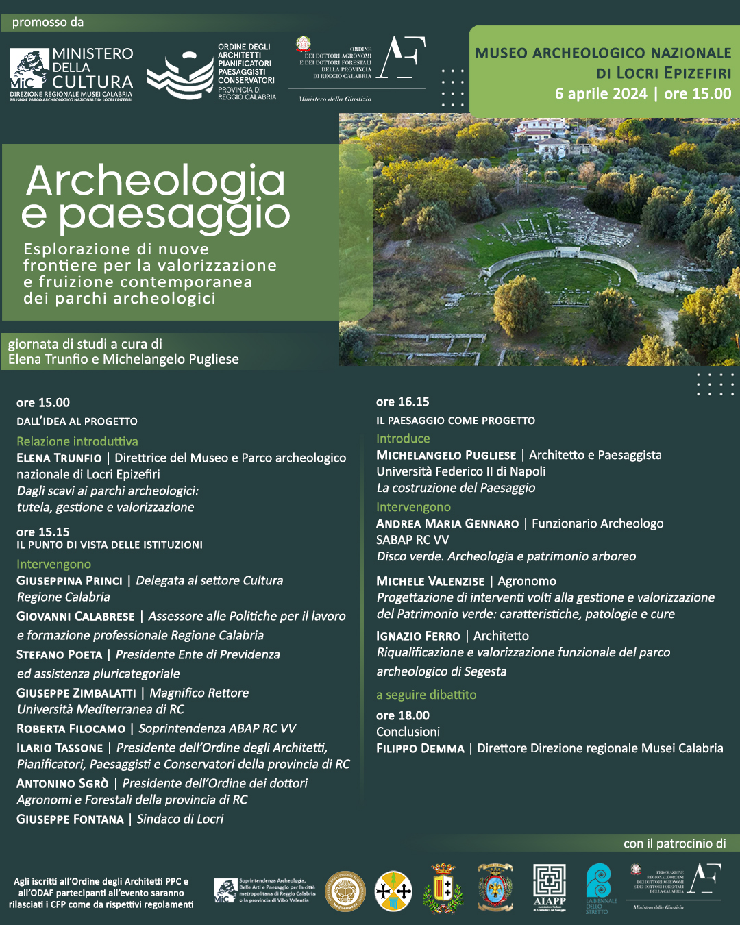 Evento Locri 6 aprile
