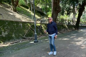 Franz Caruso alla Villa Vecchia