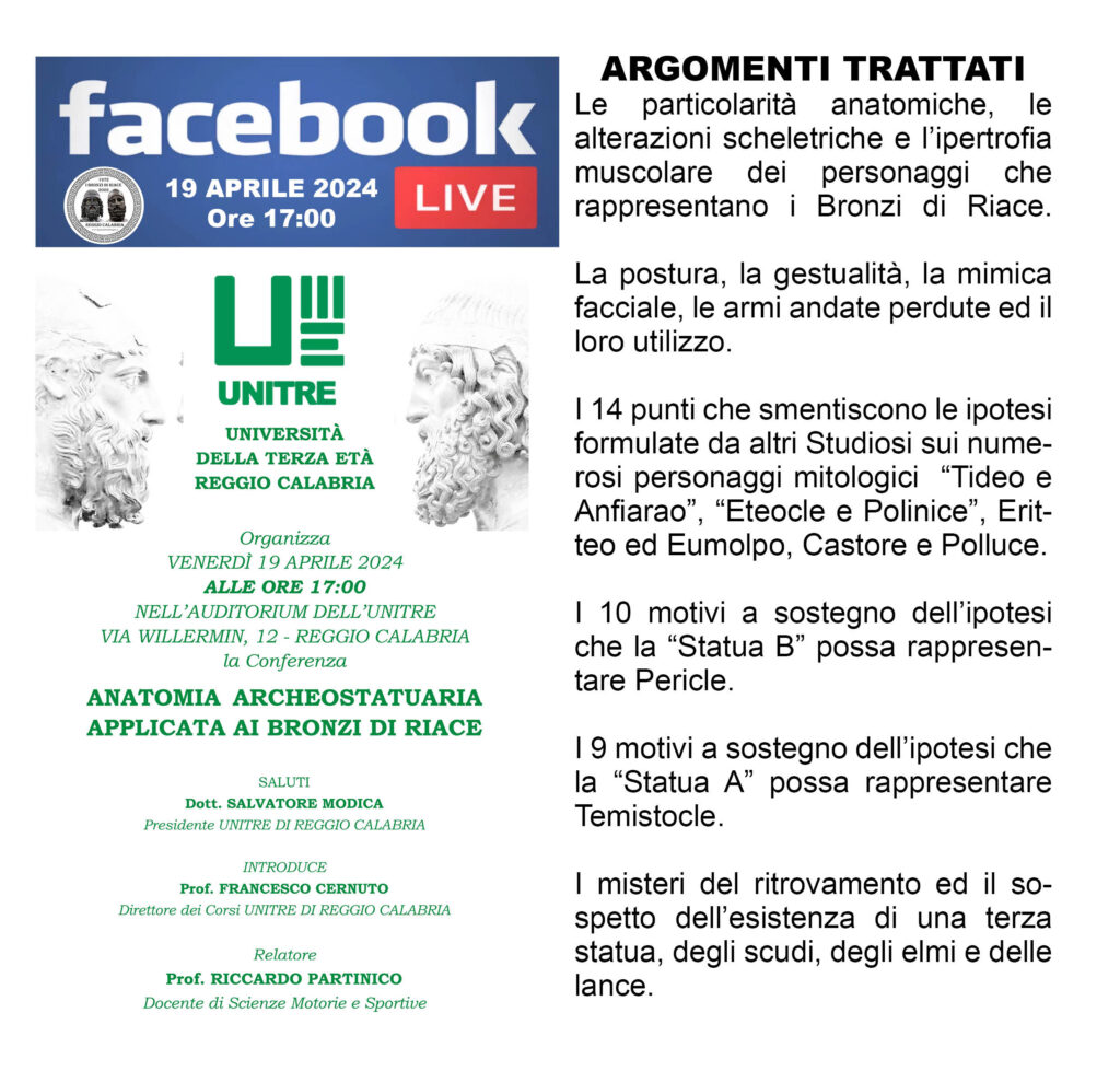 Incontro Facebook Partinico sui Bronzi