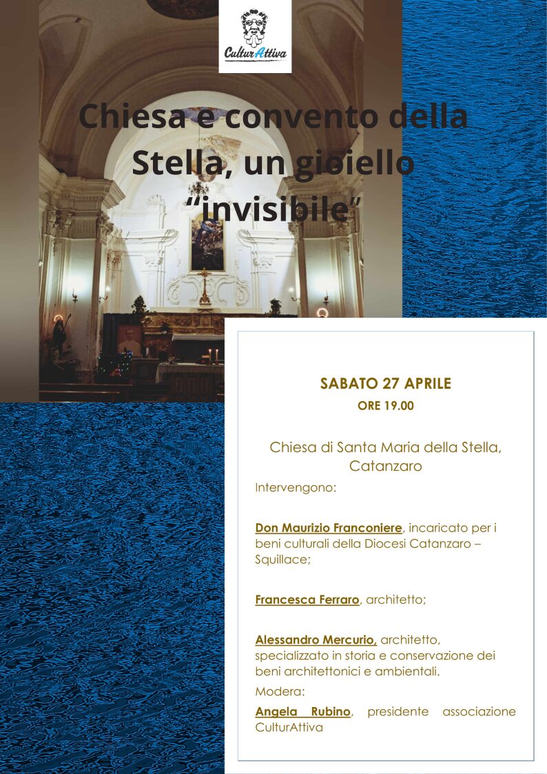 LOCANDINA Convento della Stella Catanzaro