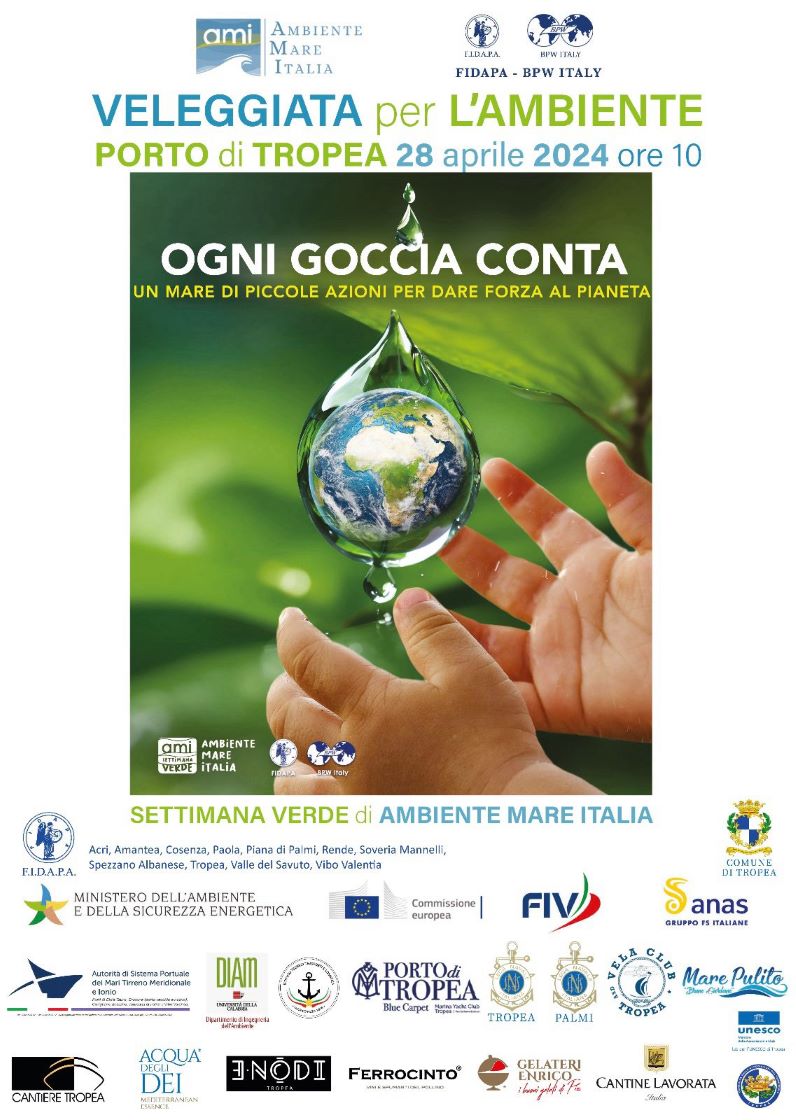 LOCANDINA veleggiata Tropea