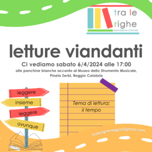 Letture viandanti 6.4.24