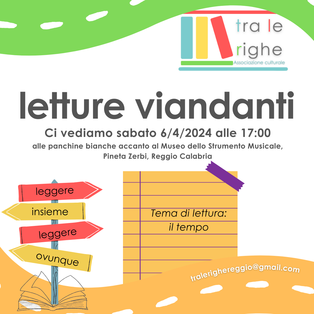 Letture viandanti 6.4.24