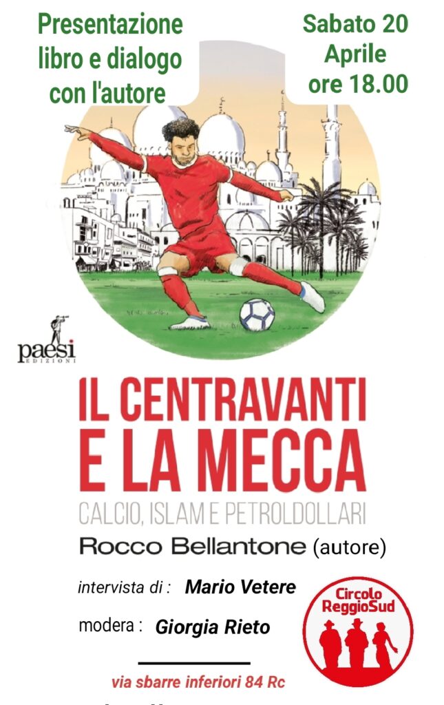Libro inchiesta su Islam e calcio di Rocco Bellantone