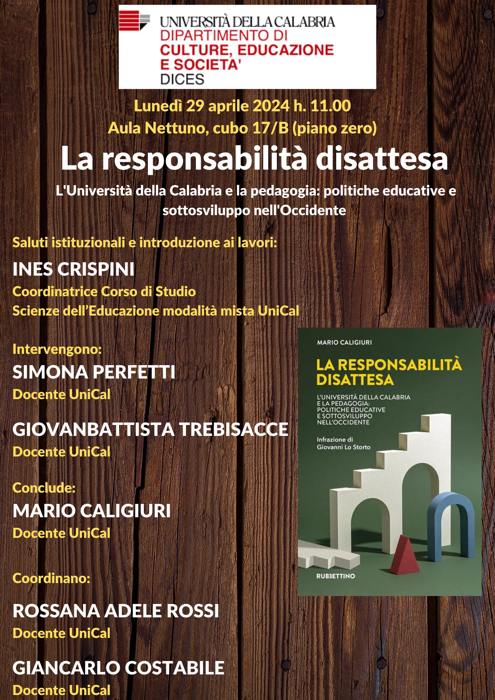 Locandina DICES Unical