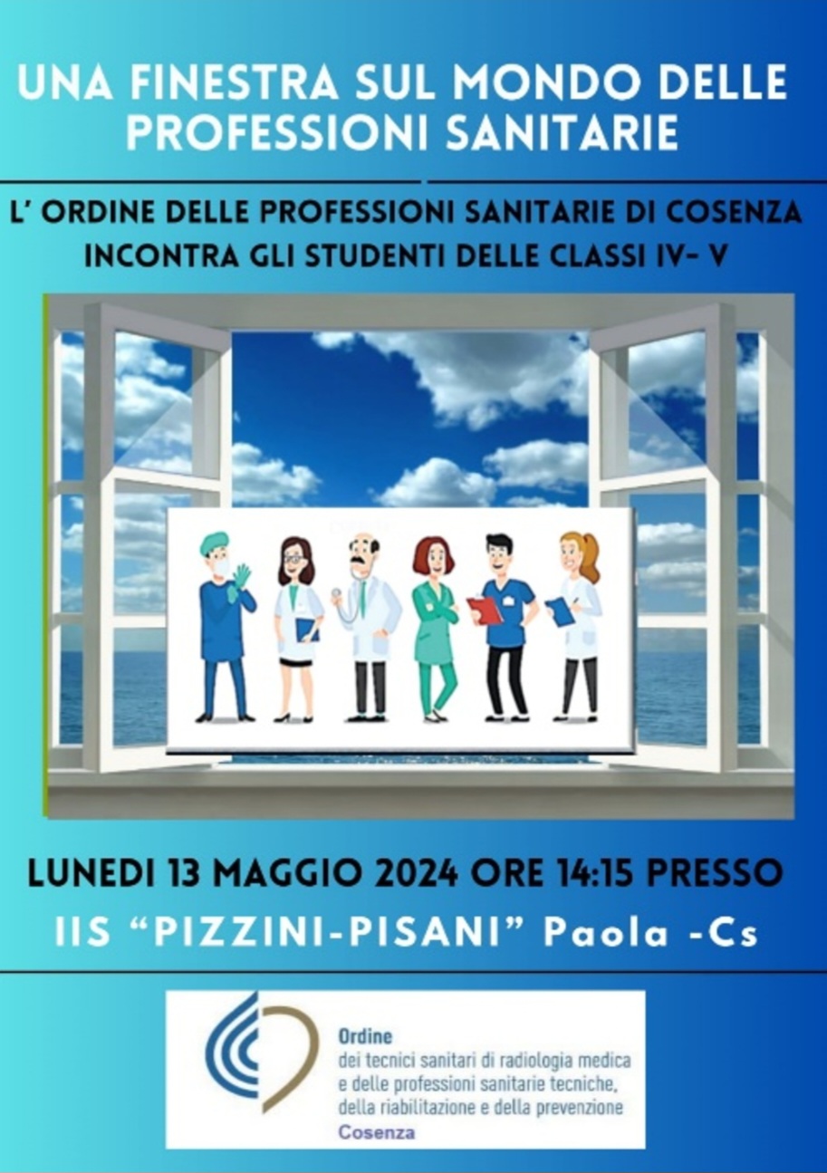 Locandina Professioni Sanitarie Cosenza
