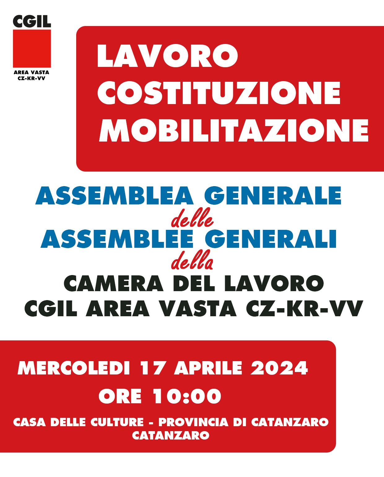 Locandina assemblea