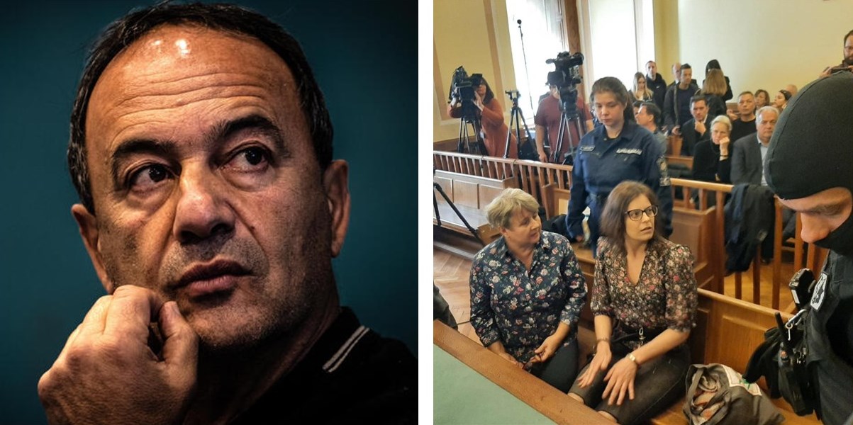 Mimmo Lucano e Ilaria Salis