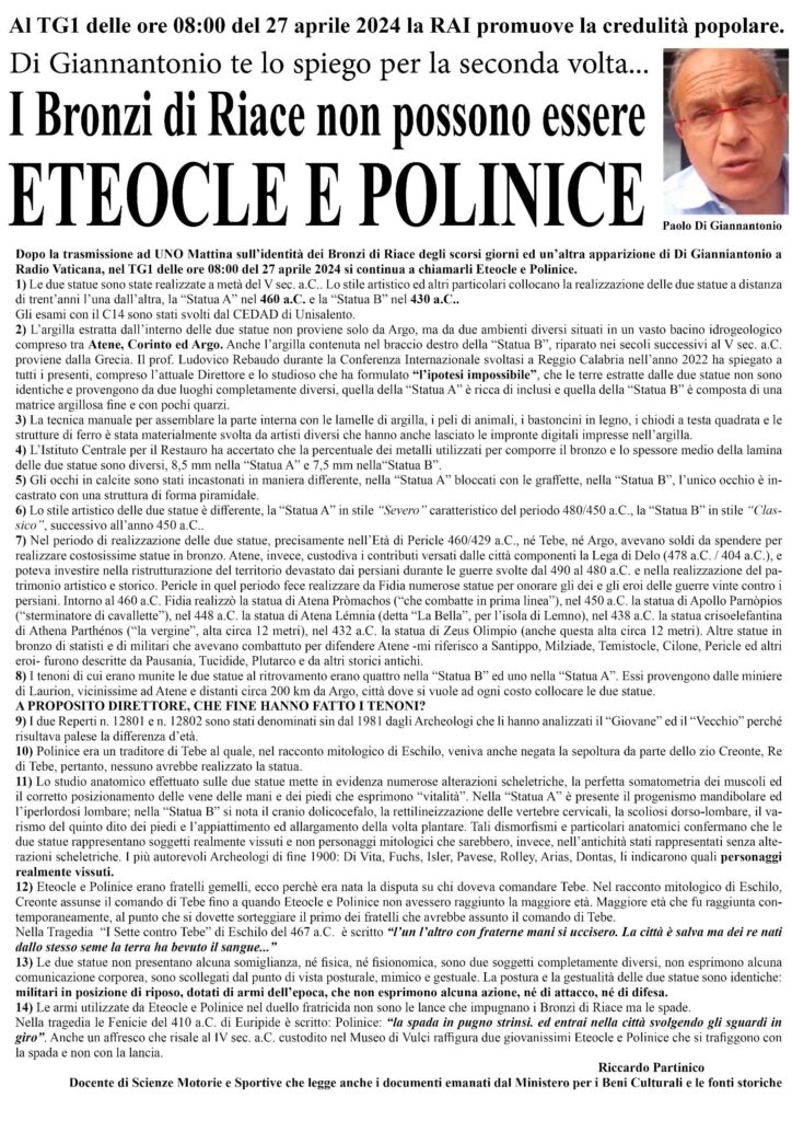 Partinico replica a Di Giannantonio con le sue 13 verità