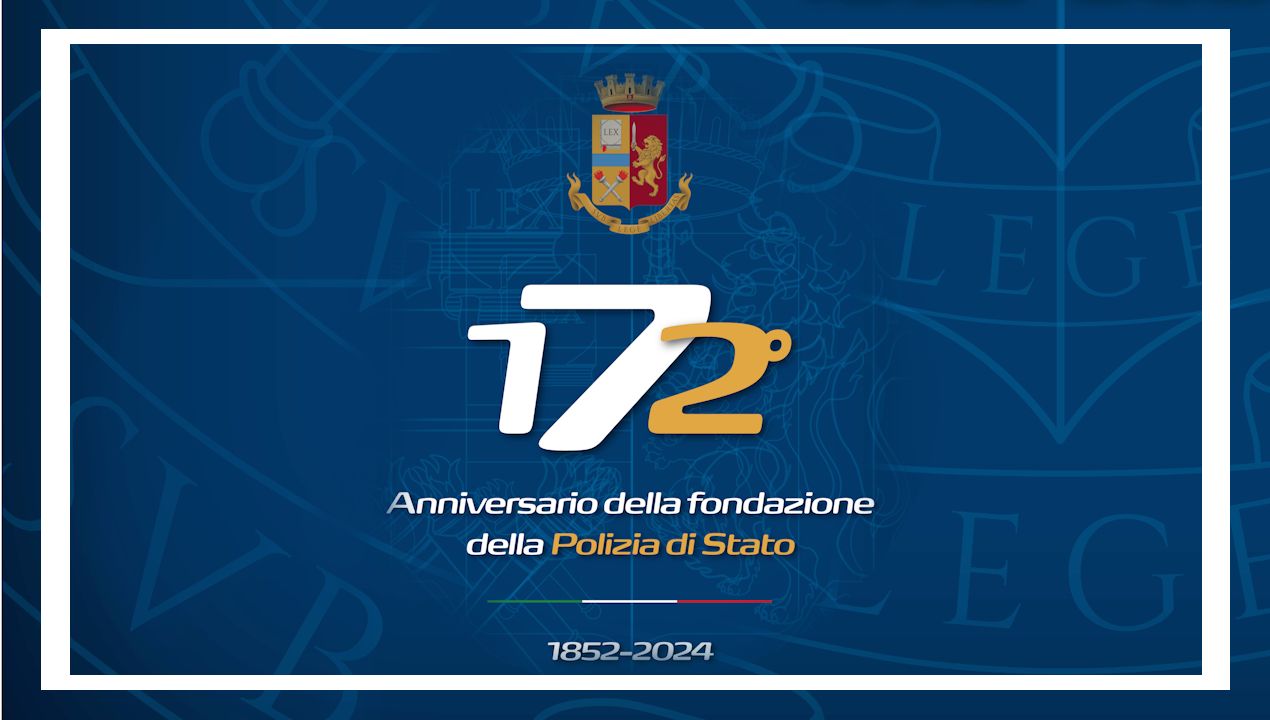 Polizia Stato Anniversario Fondazione