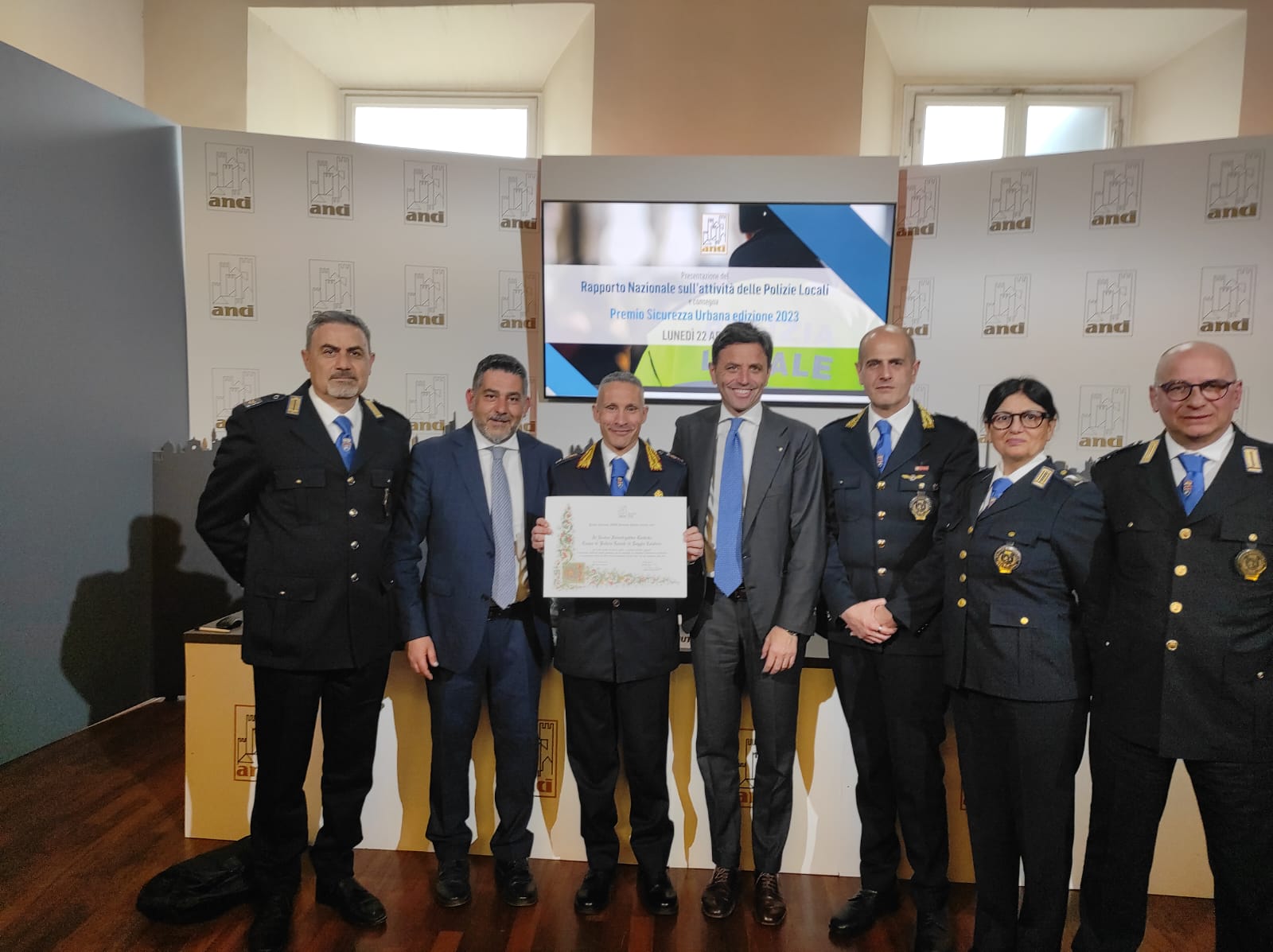 Premio sicurezza urbana Anci 2023