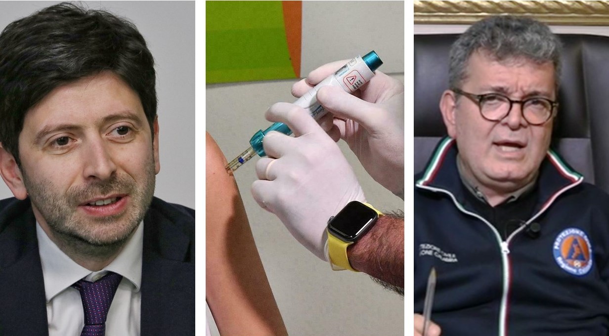 Speranza vaccini e Spirlì