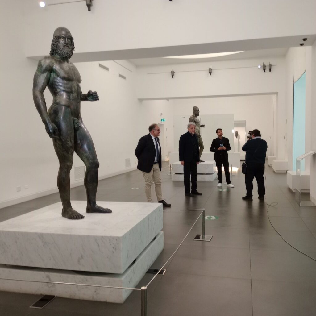 Uno Mattina in diretta dai Bronzi