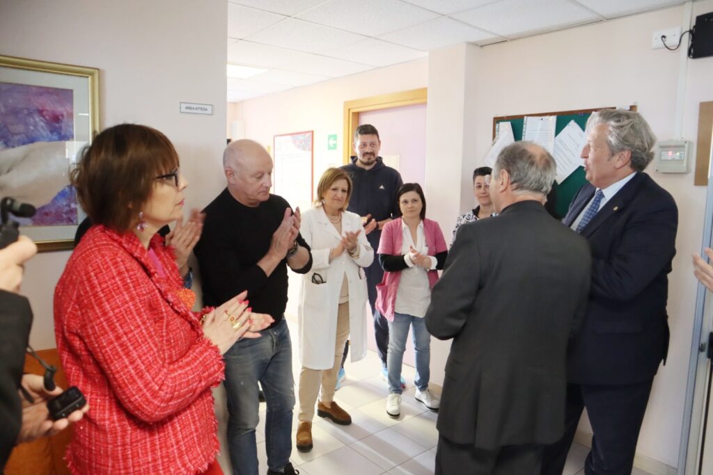 Visita all'Hospice dell'Arcivescovo Morrone