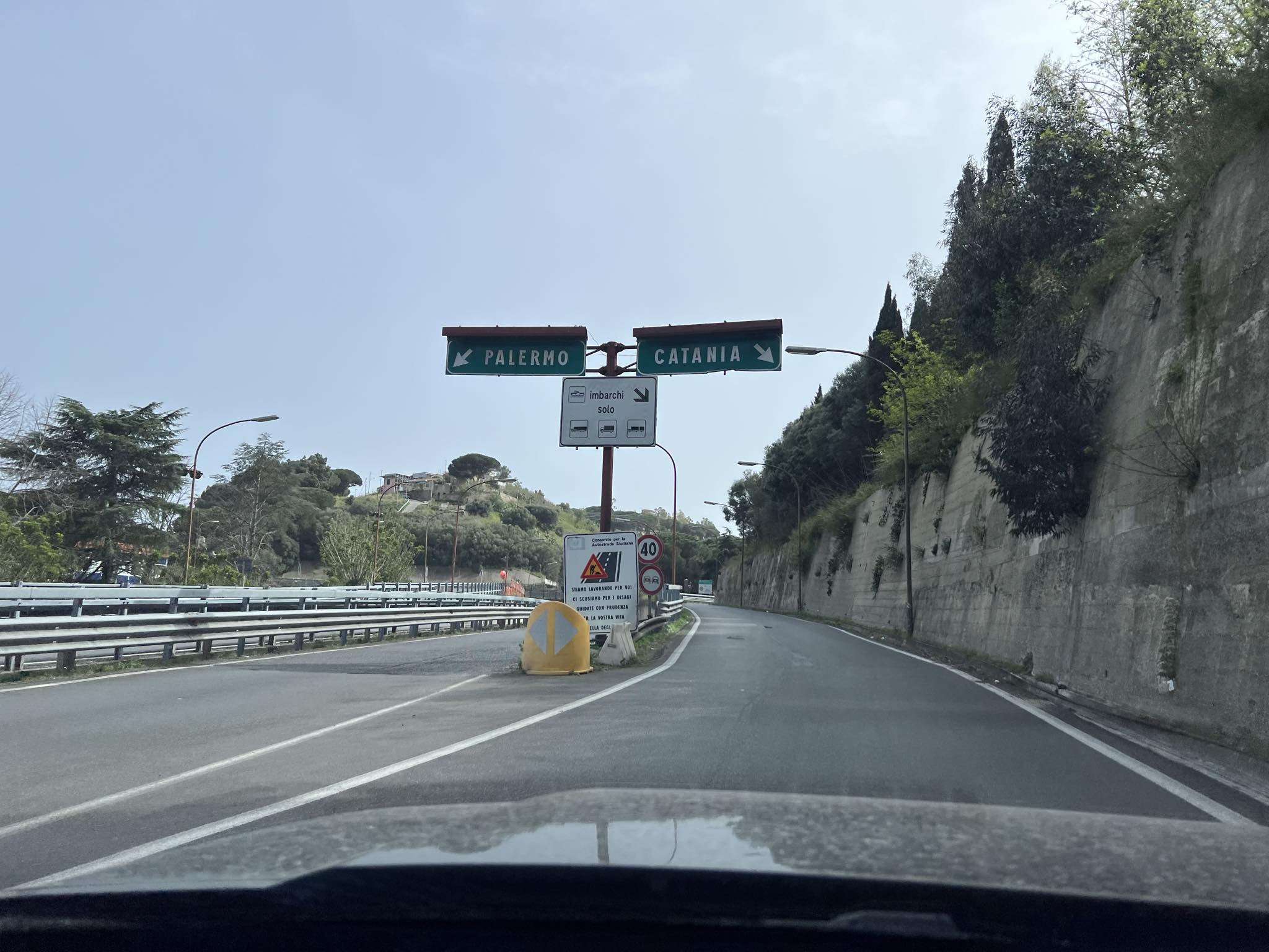 autostrada messina palermo catania