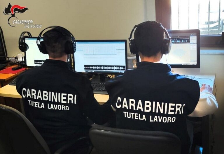 carabinieri tutela lavoro