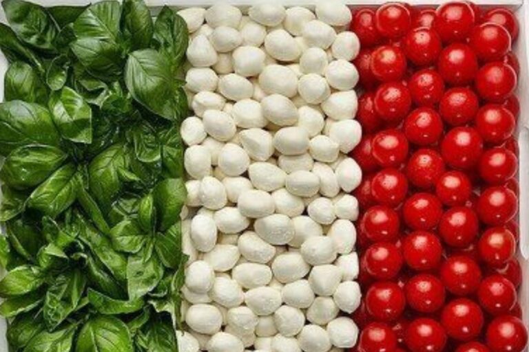 cibo italiano bandiera