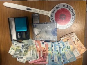 cocaina polizia crotone