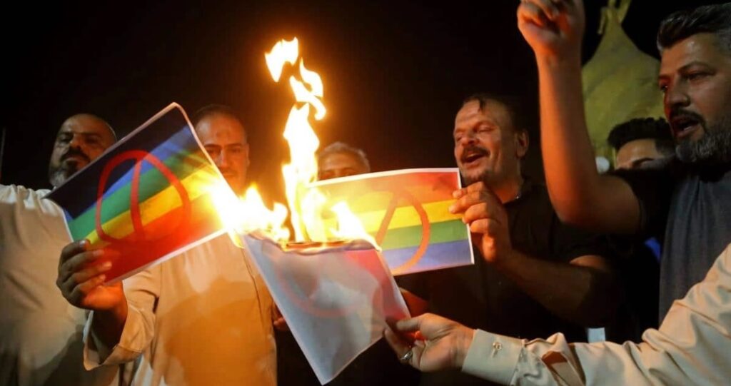 iraq legge gay