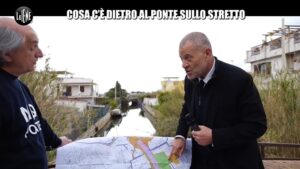 le iene golia ponte sullo stretto