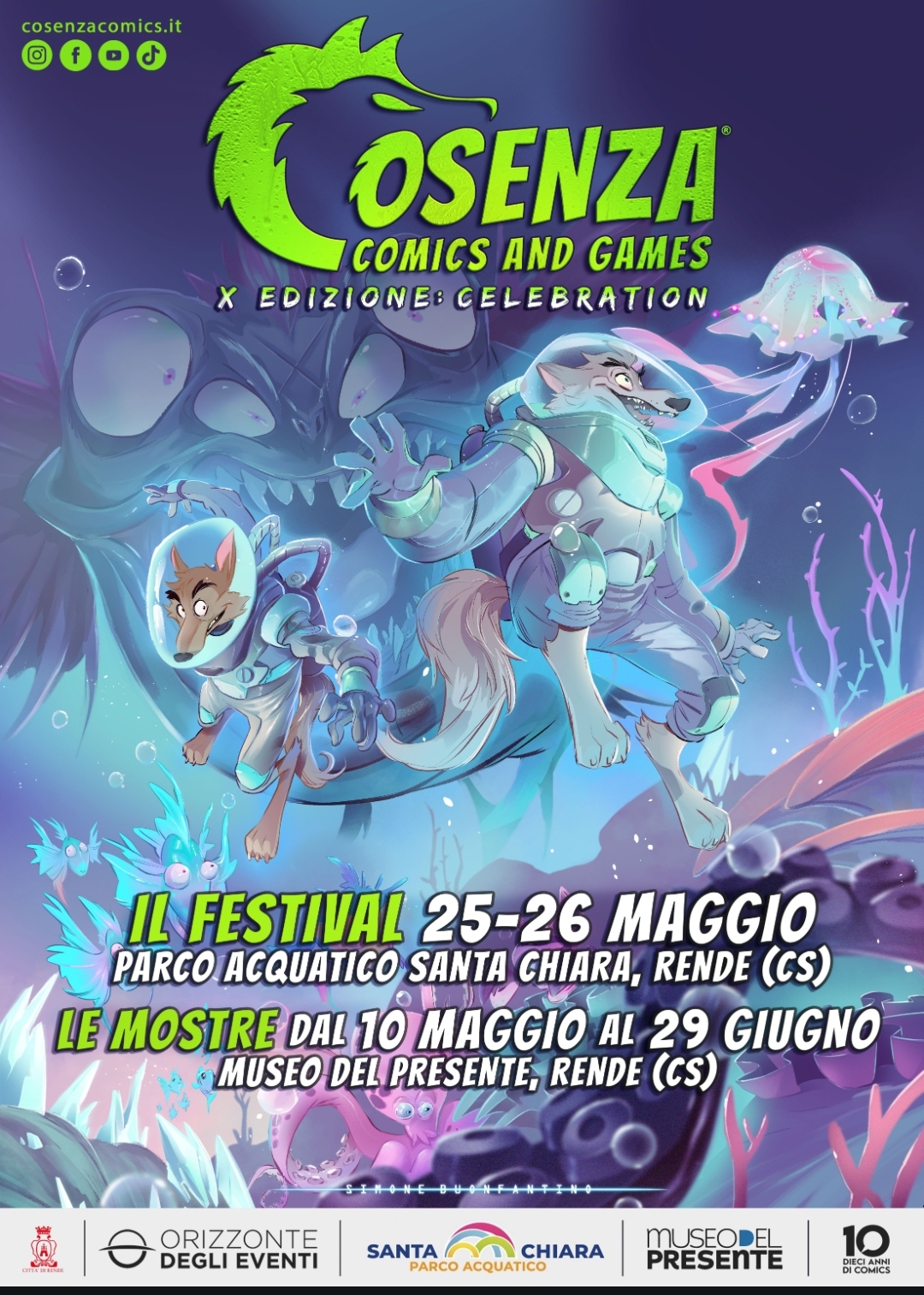 locandina cosenza comics