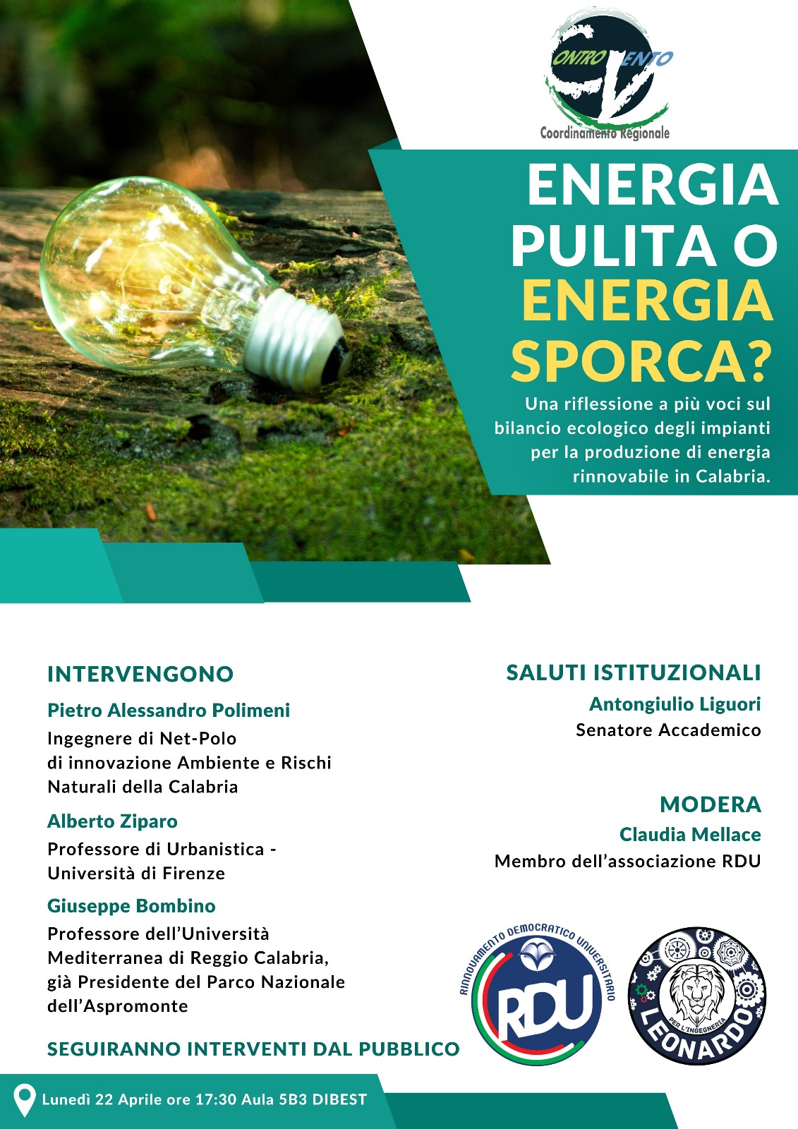 locandina energie rinnovabili