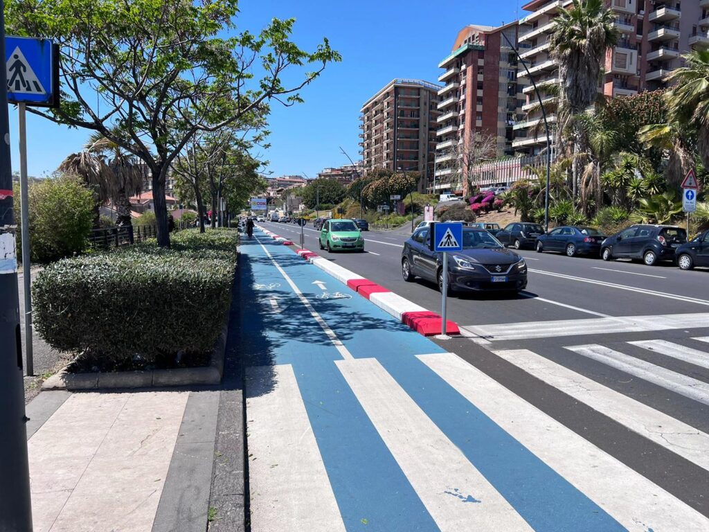 pista ciclabile catania