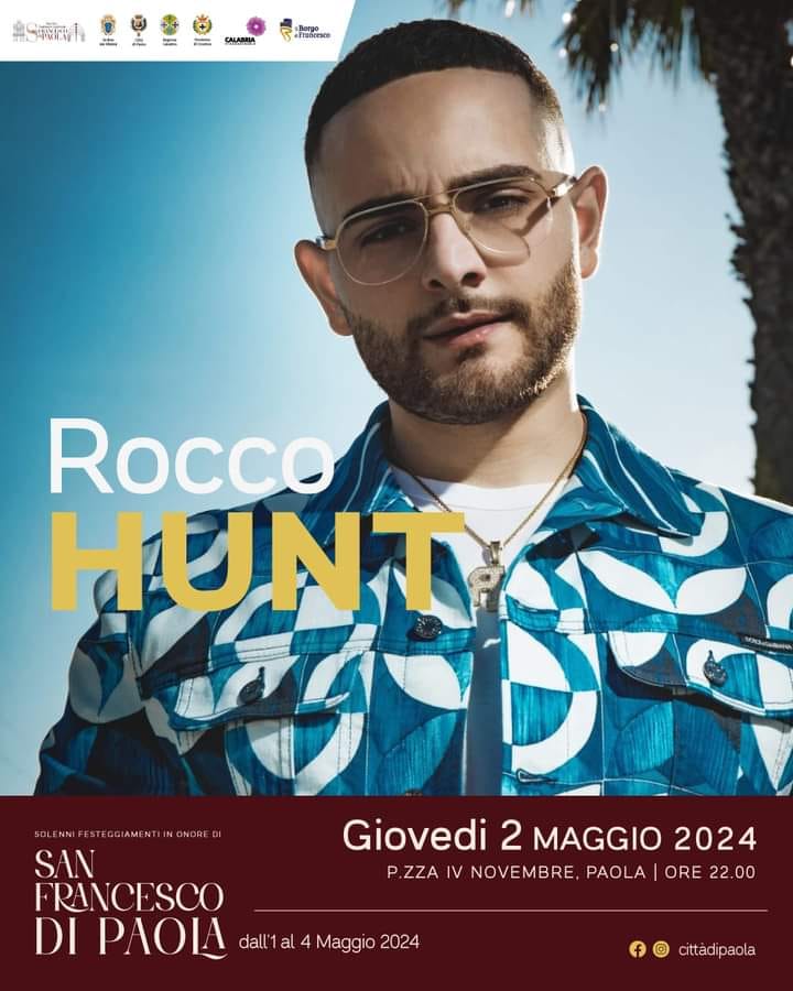 rocco hunt locandina paola