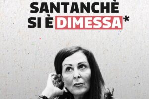 santanchè dimessa pesce d'aprile pd