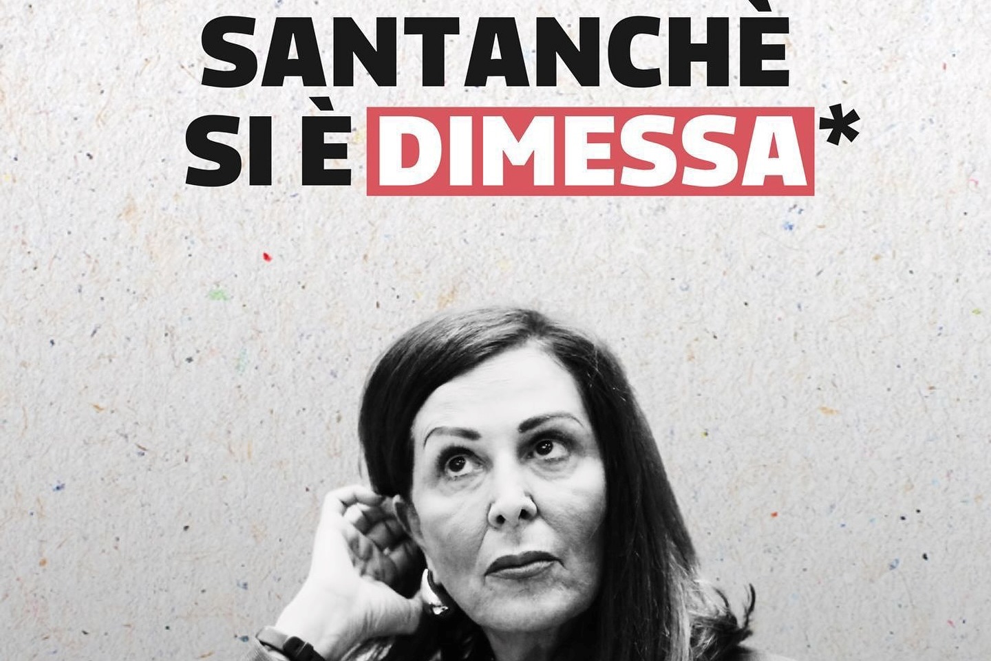 santanchè dimessa pesce d’aprile pd