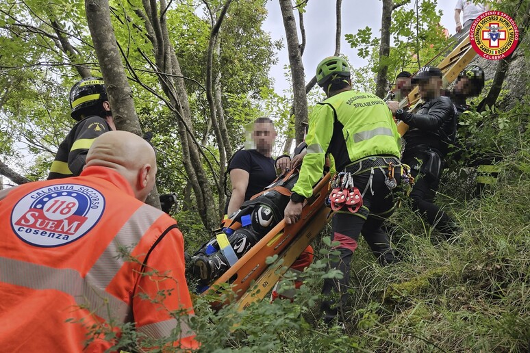 118 recupero ferito montagna