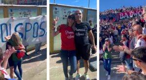 Alfonso e Alessandra proposta di matrimonio in Cosenza-Spezia