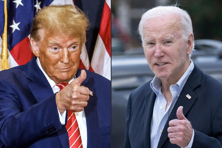 Donald Trump e Joe Biden