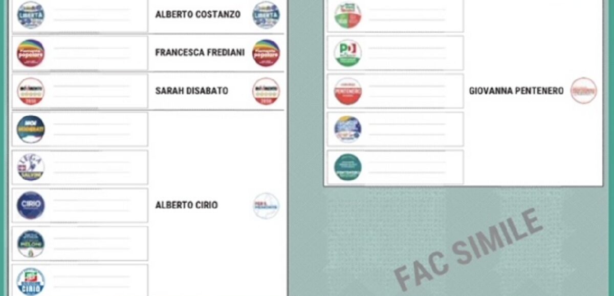 Fac simile piemonte