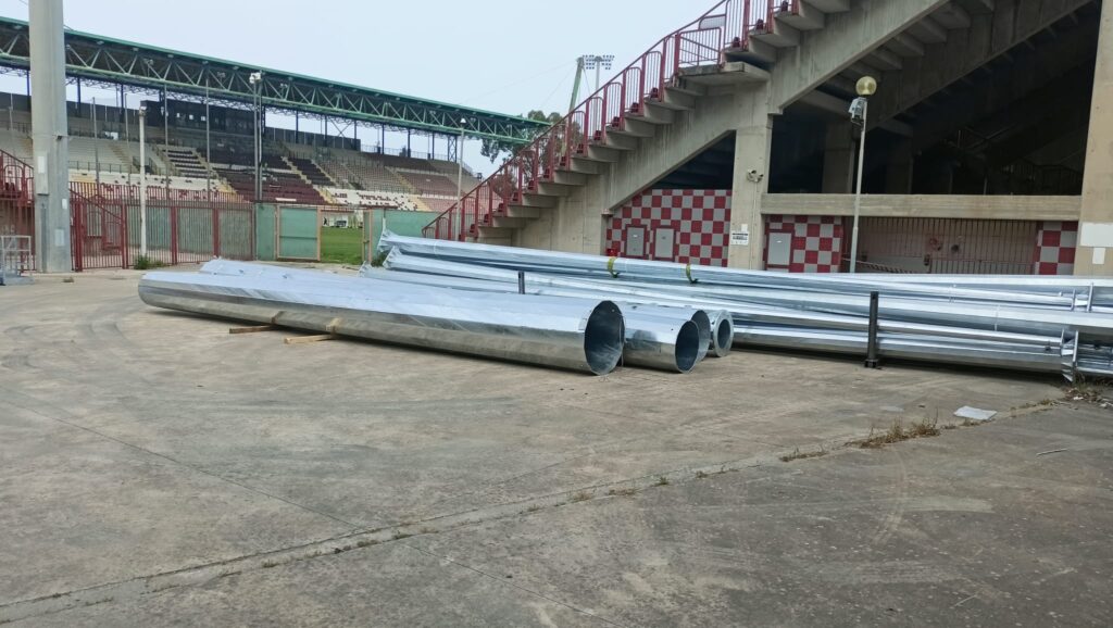 Lavori stadio Granillo