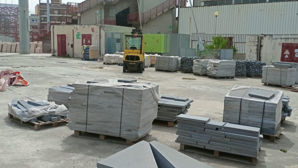 Lavori stadio Granillo