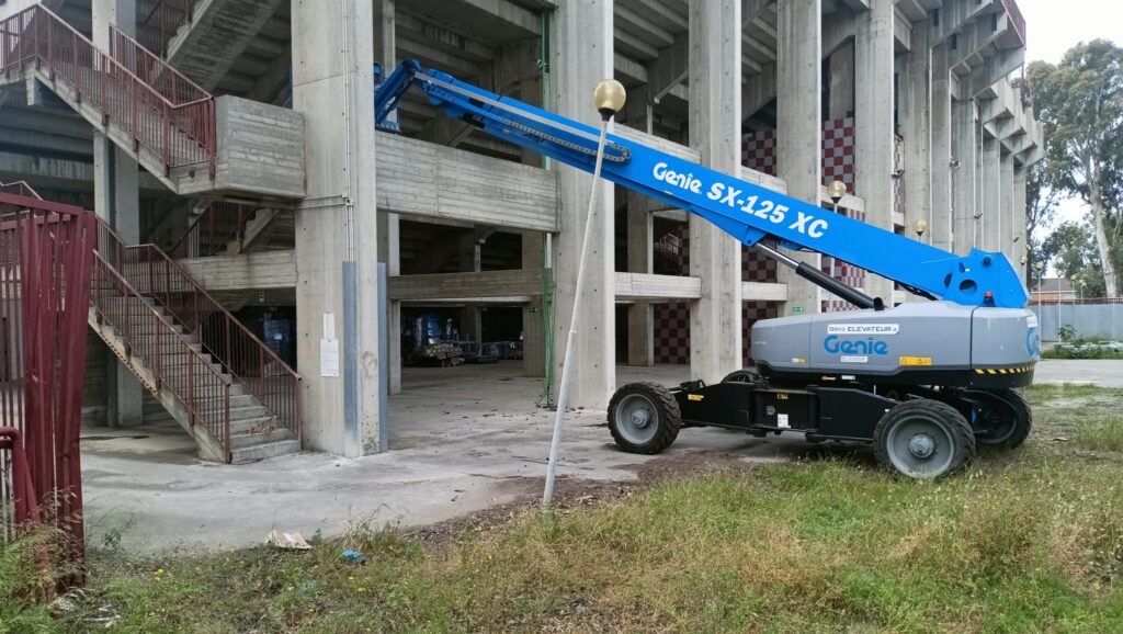 Lavori stadio Granillo