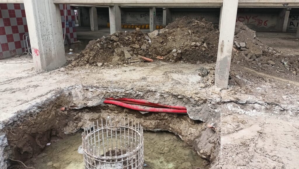 Lavori stadio Granillo