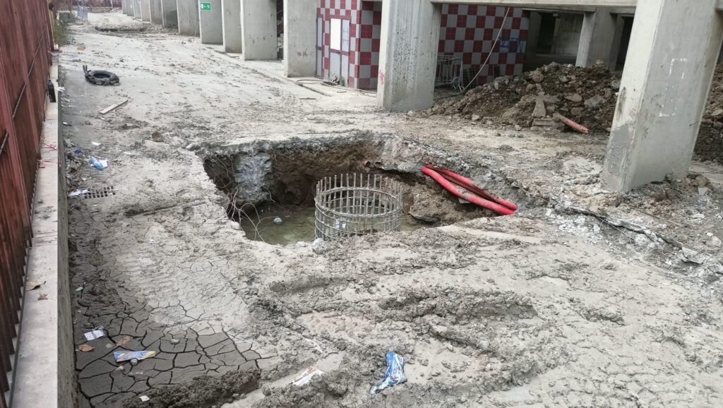 Lavori stadio Granillo