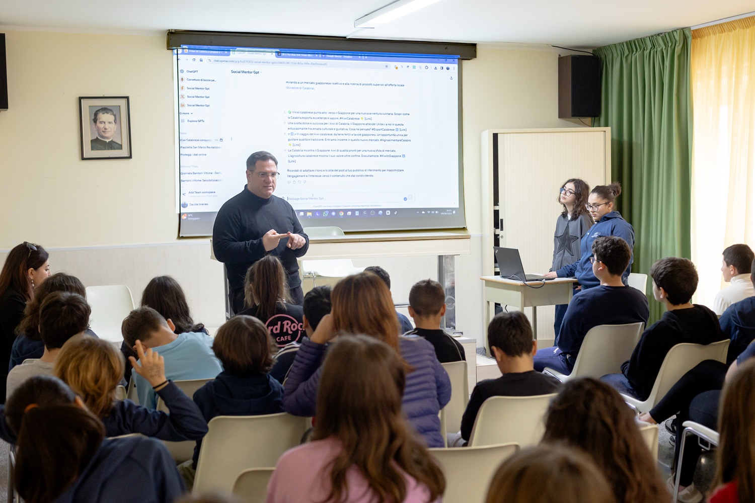 Reggio Calabria, l'Intelligenza Artificiale arriva a scuola